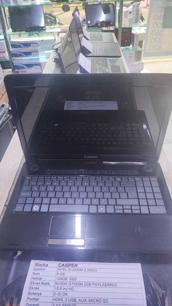 Casper i5-2450 2.30Ghz 8GB 128GB GT720M 2GB